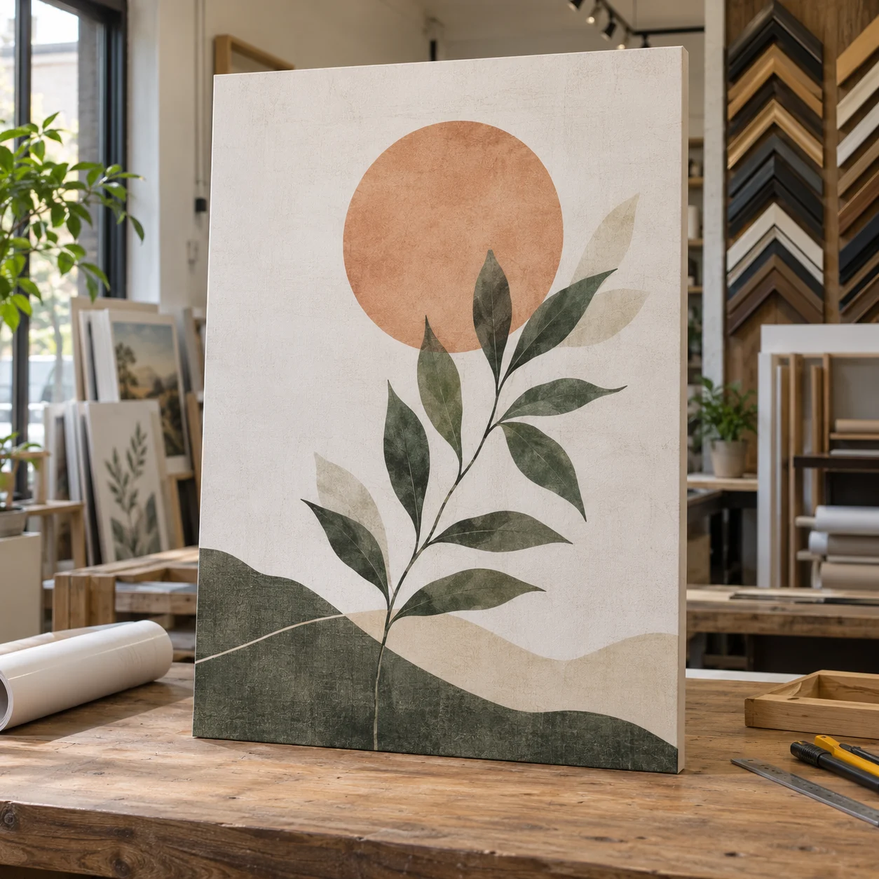 Decal Trang Trí Tường Bề Mặt Lì Dễ Tháo Lắp
