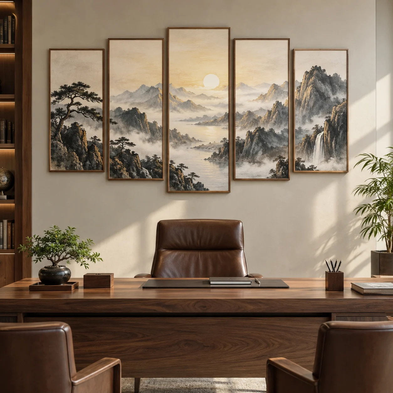 Bộ Tranh Định Hướng Lãnh Đạo Cho Phòng Họp Giám Đốc