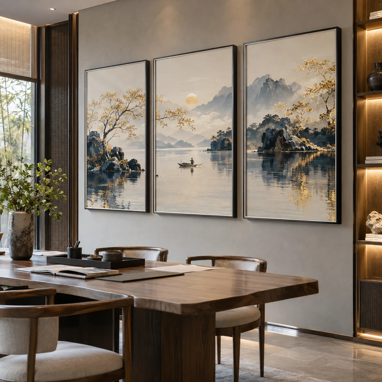 Khung hộp 3D Thanh Nhã Nhôm Tĩnh Điện Viền Mảnh
