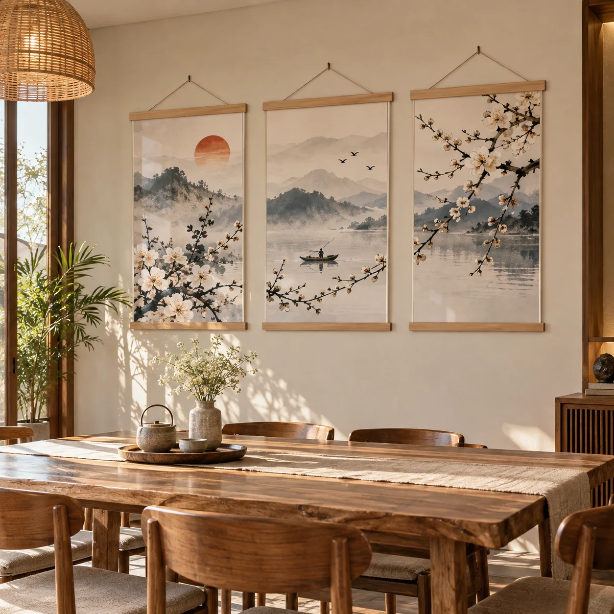 Khung nẹp gỗ nam châm Nhật Hạ Mica Trong Chống Xước