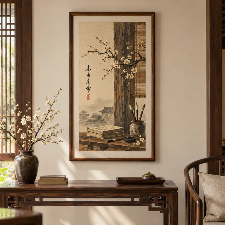 Tranh Nét Việt Thư Hương Giao Thoa Thư Pháp Dân Gian