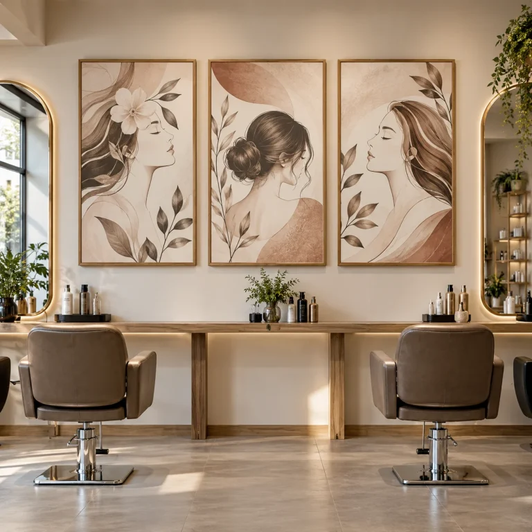Tranh Phong Cách Thương Hiệu Cho Salon Và Cửa Hàng
